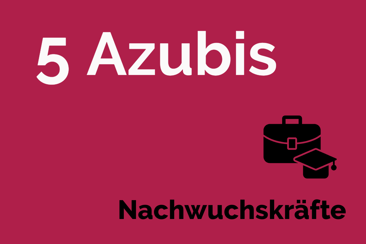 Garfik Nachwuchskräfte: 5 Azubis