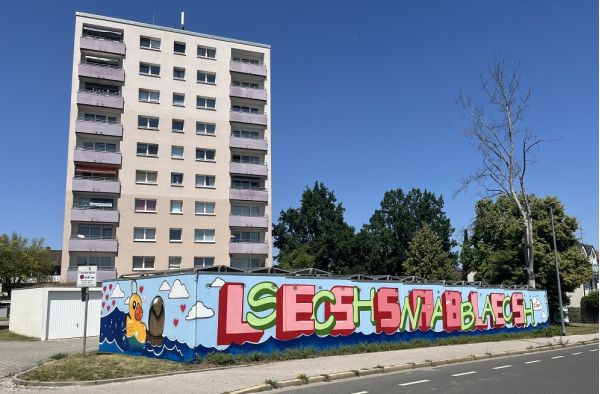 Graffiti Les Sables und Schwabach